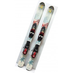 Rossignol kék virágos síléc 100-04