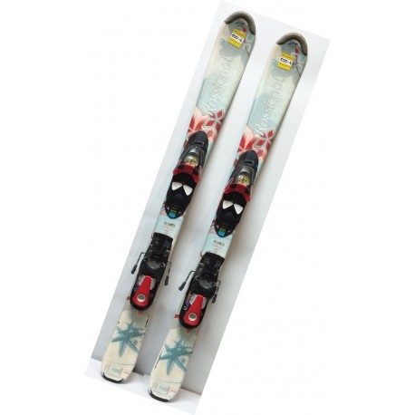 Rossignol kék virágos síléc 100-04